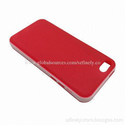 TPU case for iPhone 5C, double color injection, simple and fashion
